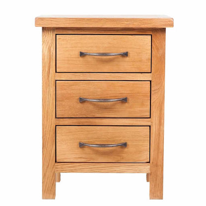 vidaXL Nightstands 2 pcs 40x30x54 cm Solid Oak Wood - Brown