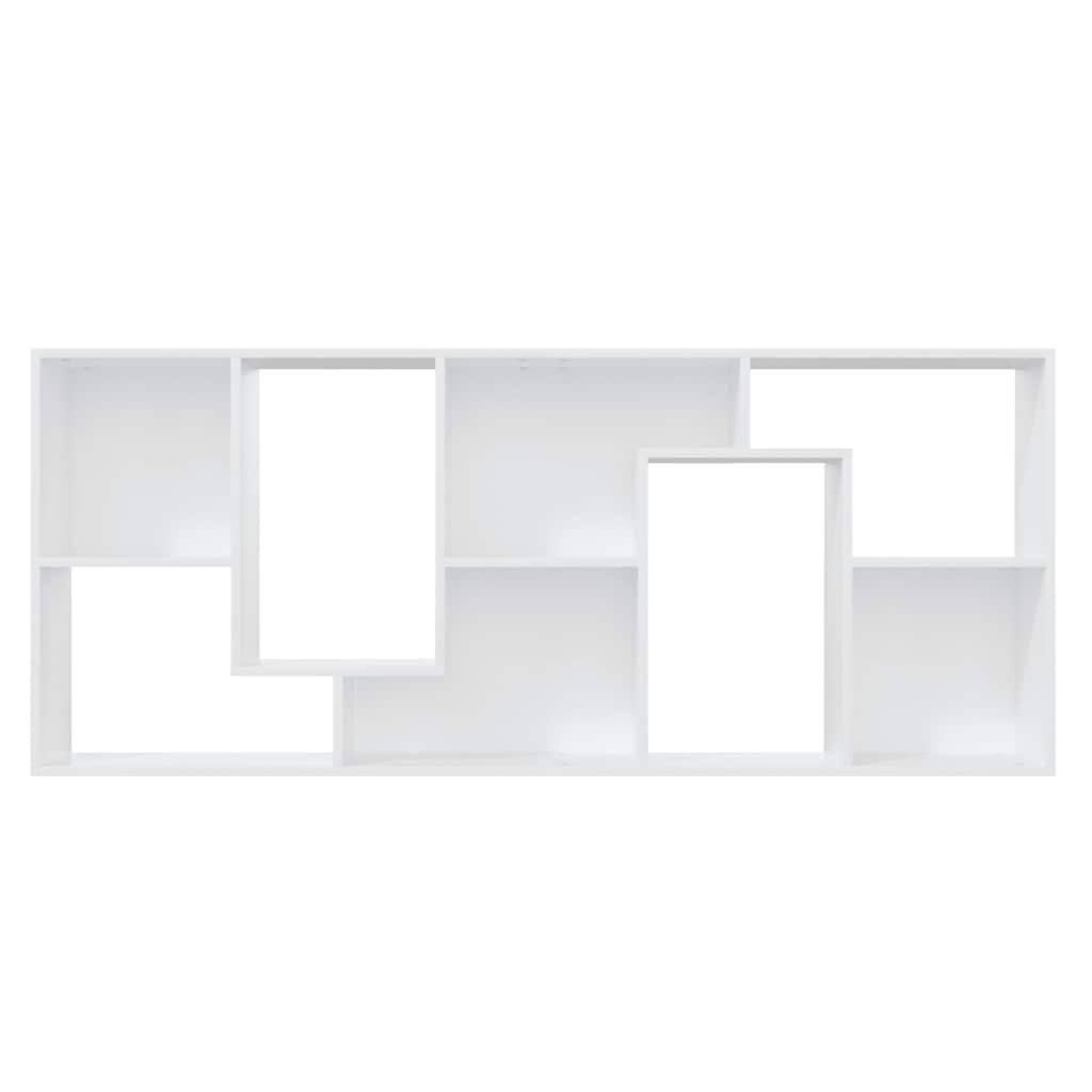 vidaXL Book Cabinet White 67x24x161 cm Engineered Wood