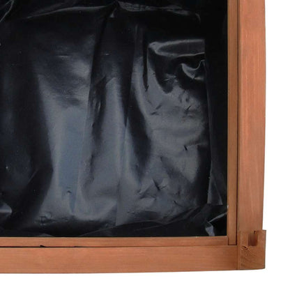 vidaXL Raised Beds 2 pcs 50x50x50 cm Firwood - Brown