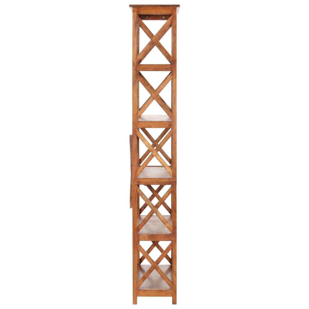 vidaXL Bookshelf 100x30x180 cm Solid Acacia Wood Honey Finish - Brown