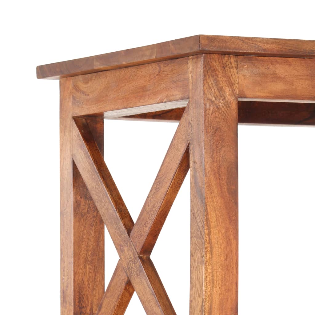 vidaXL Bookshelf 100x30x180 cm Solid Acacia Wood Honey Finish - Brown