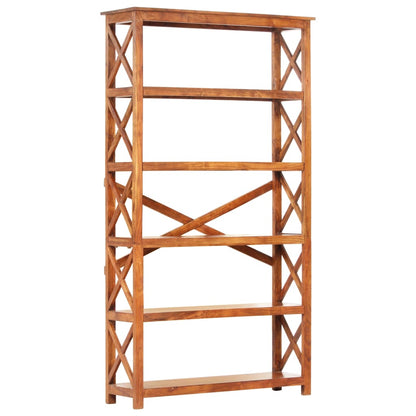 vidaXL Bookshelf 100x30x180 cm Solid Acacia Wood Honey Finish - Brown