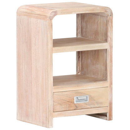 vidaXL Bedside Table 40x30x60 cm Solid Acacia Wood - Brown