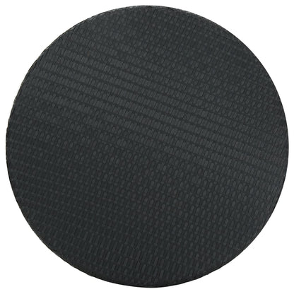 vidaXL Garden Table Black 75.5x106 cm Poly Rattan