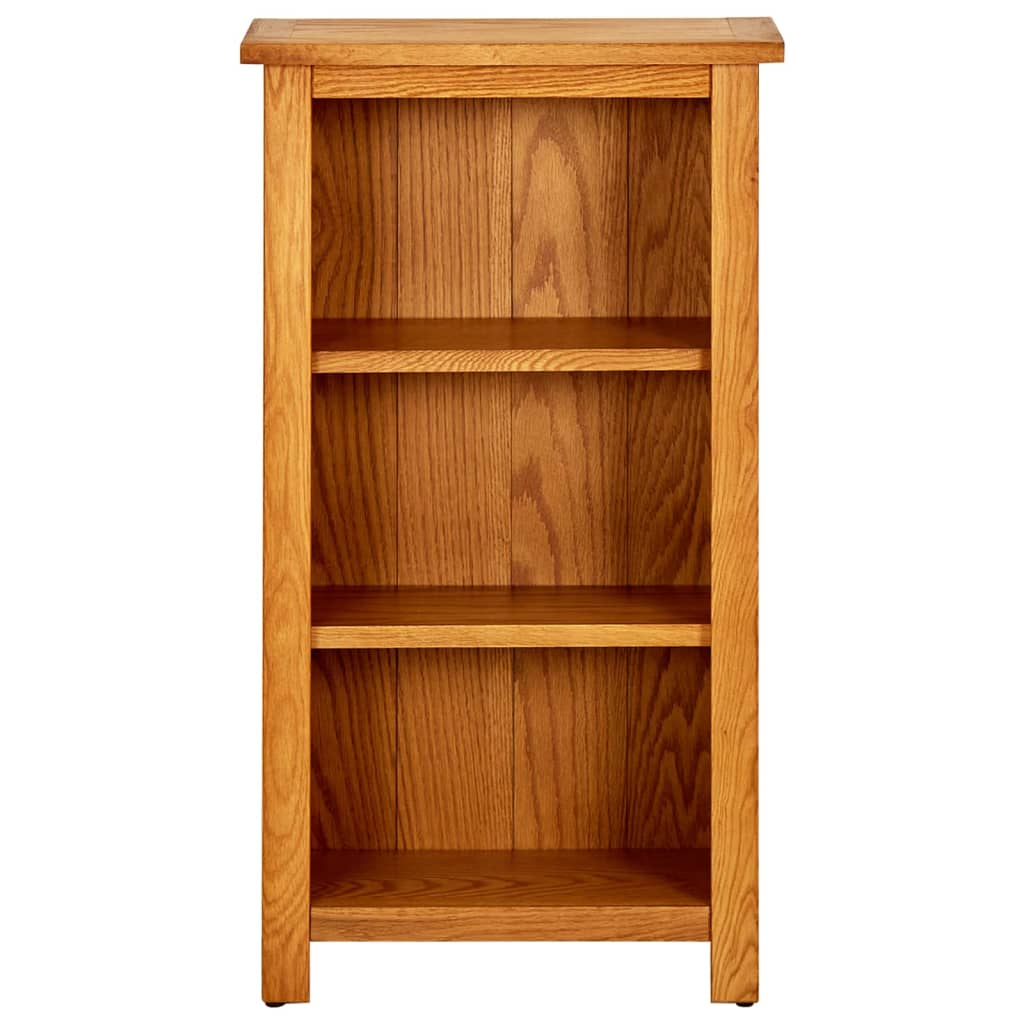 vidaXL Bookcase 45x22.5x82 cm Solid Oak Wood - Brown