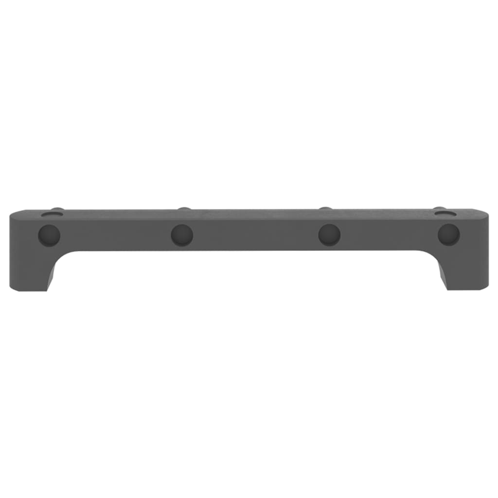 vidaXL 5-Cube Display Shelf with Boxes Grey 103x30x72.5 cm Fabric