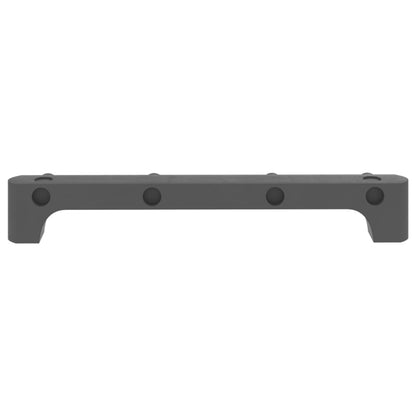 vidaXL 5-Cube Display Shelf with Boxes Grey 103x30x72.5 cm Fabric