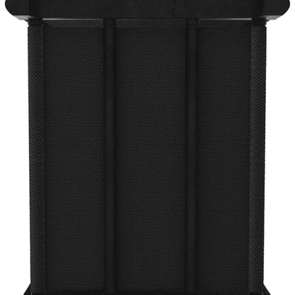 vidaXL 9-Cube Display Shelf Black 103x30x107.5 cm Fabric