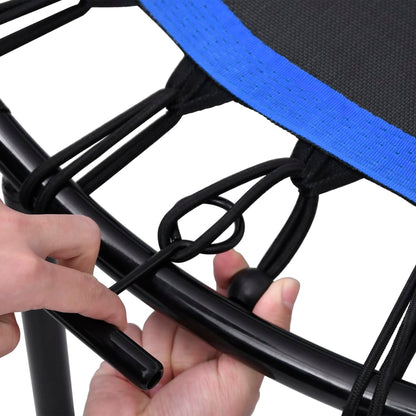 vidaXL Fitness Trampoline with Handle and Safety Pad 102 cm