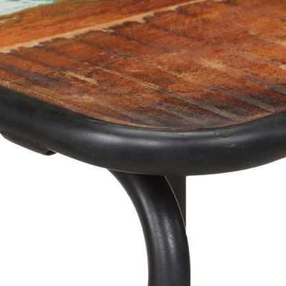 vidaXL Bar Chairs 2 pcs Solid Reclaimed Wood - Brown - 44 x 44 x 84 cm