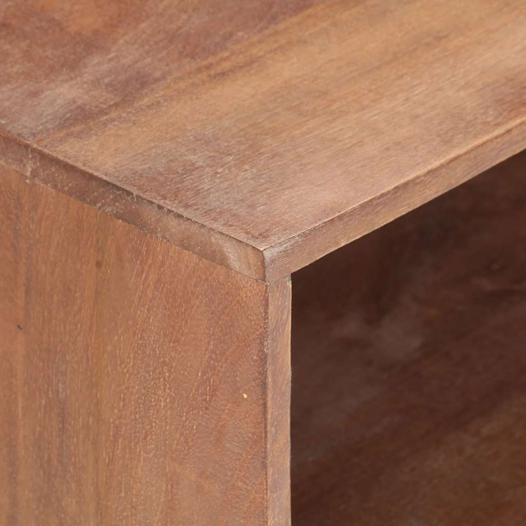 vidaXL Bedside Cabinet 40x30x50 cm Solid Mango Wood - Brown - 60903