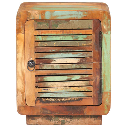 vidaXL Bedside Cabinet 40x30x50 cm Solid Reclaimed Wood - Multicolour - 60788