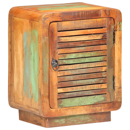 vidaXL Bedside Cabinet 40x30x50 cm Solid Reclaimed Wood - Multicolour - 60788