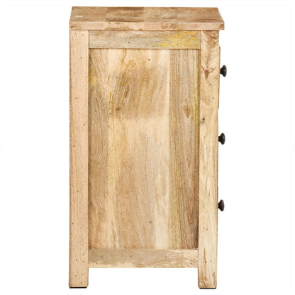 vidaXL Bedside Cabinet 45x35x60 cm Solid Mango Wood - Brown