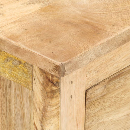 vidaXL Bedside Cabinet 45x35x60 cm Solid Mango Wood - Brown