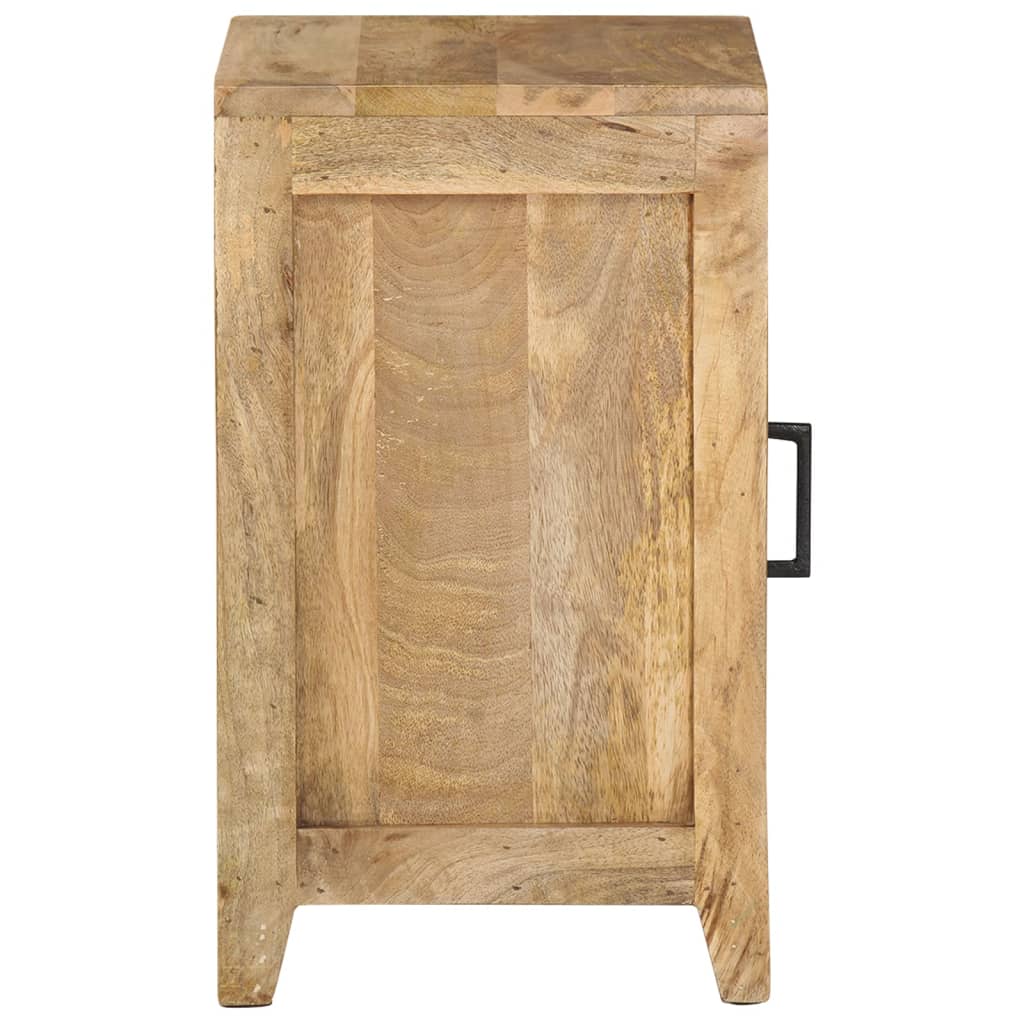 vidaXL Bedside Cabinet 40x30x50 cm Solid Mango Wood - Brown - 60814