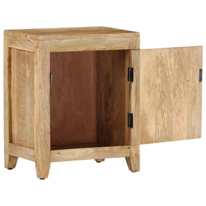 vidaXL Bedside Cabinet 40x30x50 cm Solid Mango Wood - Brown - 60814