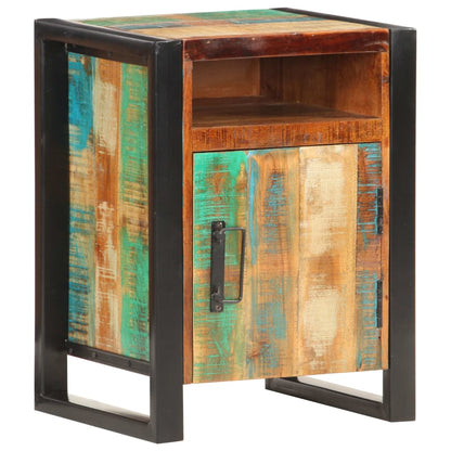 vidaXL Bedside Cabinet 40x35x55 cm Solid Reclaimed Wood - Brown