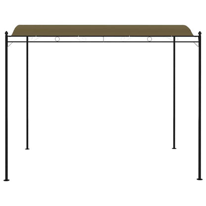 vidaXL Sunshade Awning 3x2.4 m Taupe 180 g/m²