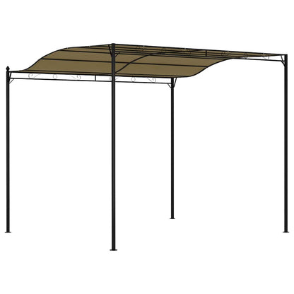 vidaXL Sunshade Awning 3x2.4 m Taupe 180 g/m²