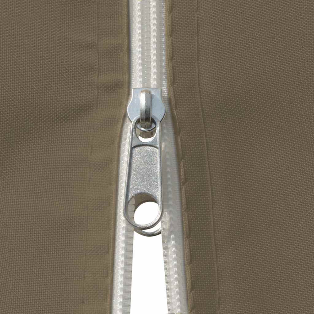 vidaXL Garden Marquee with Curtains 4x3 m Taupe 180 g/m²