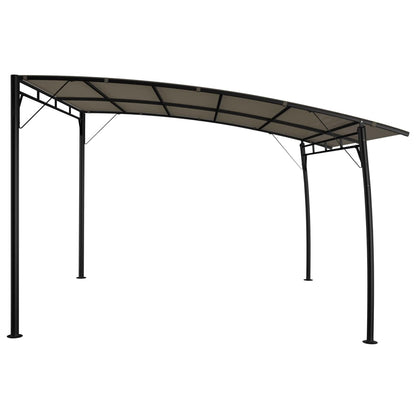 vidaXL Sunshade awnings 3 x 3 x 2.55 m Taupe
