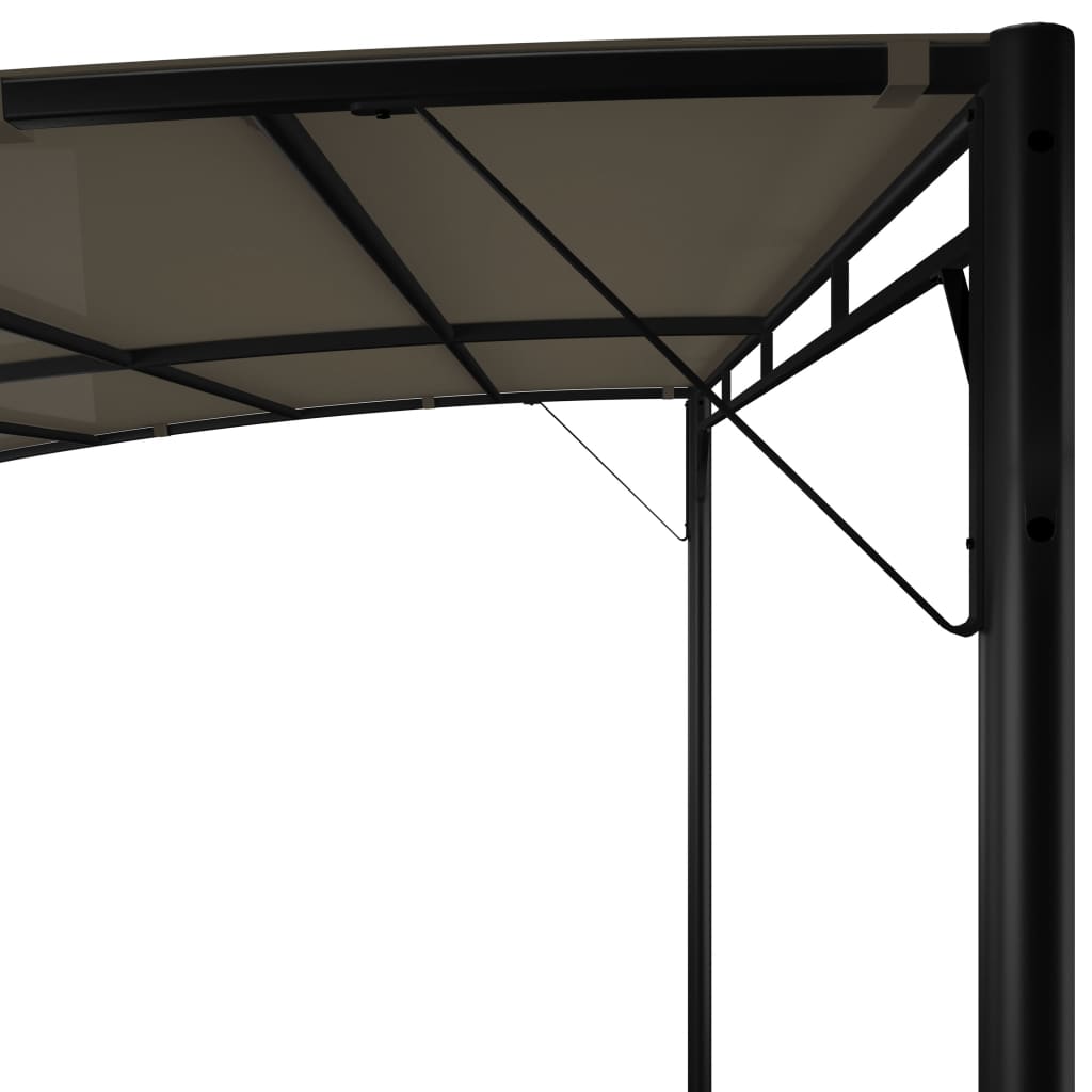 vidaXL Sunshade awnings 3 x 3 x 2.55 m Taupe