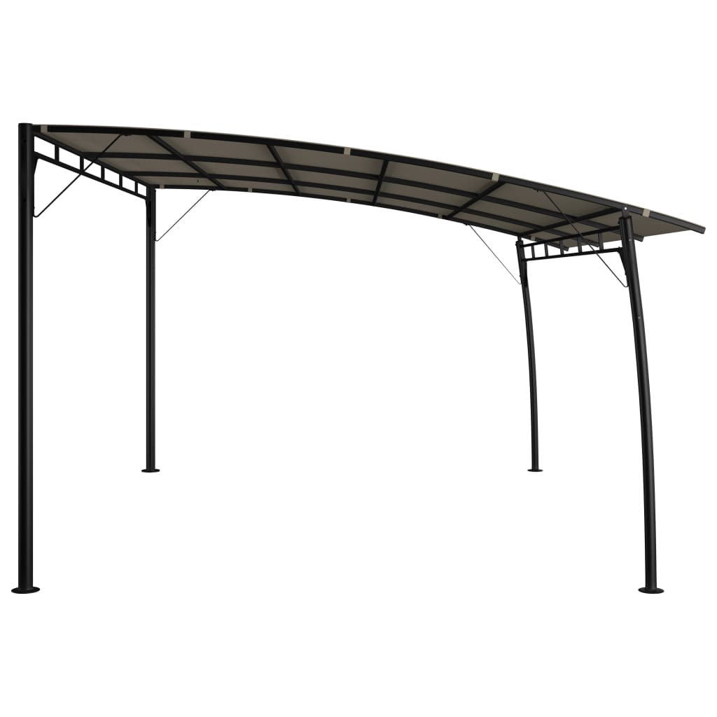 vidaXL Sunshade awnings 4 x 3 x 2.55 m Taupe