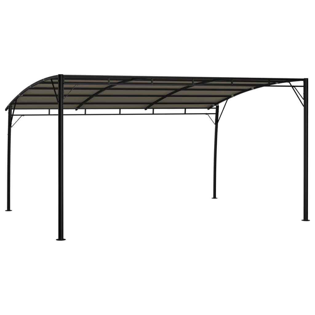 vidaXL Sunshade awnings 4 x 3 x 2.55 m Taupe