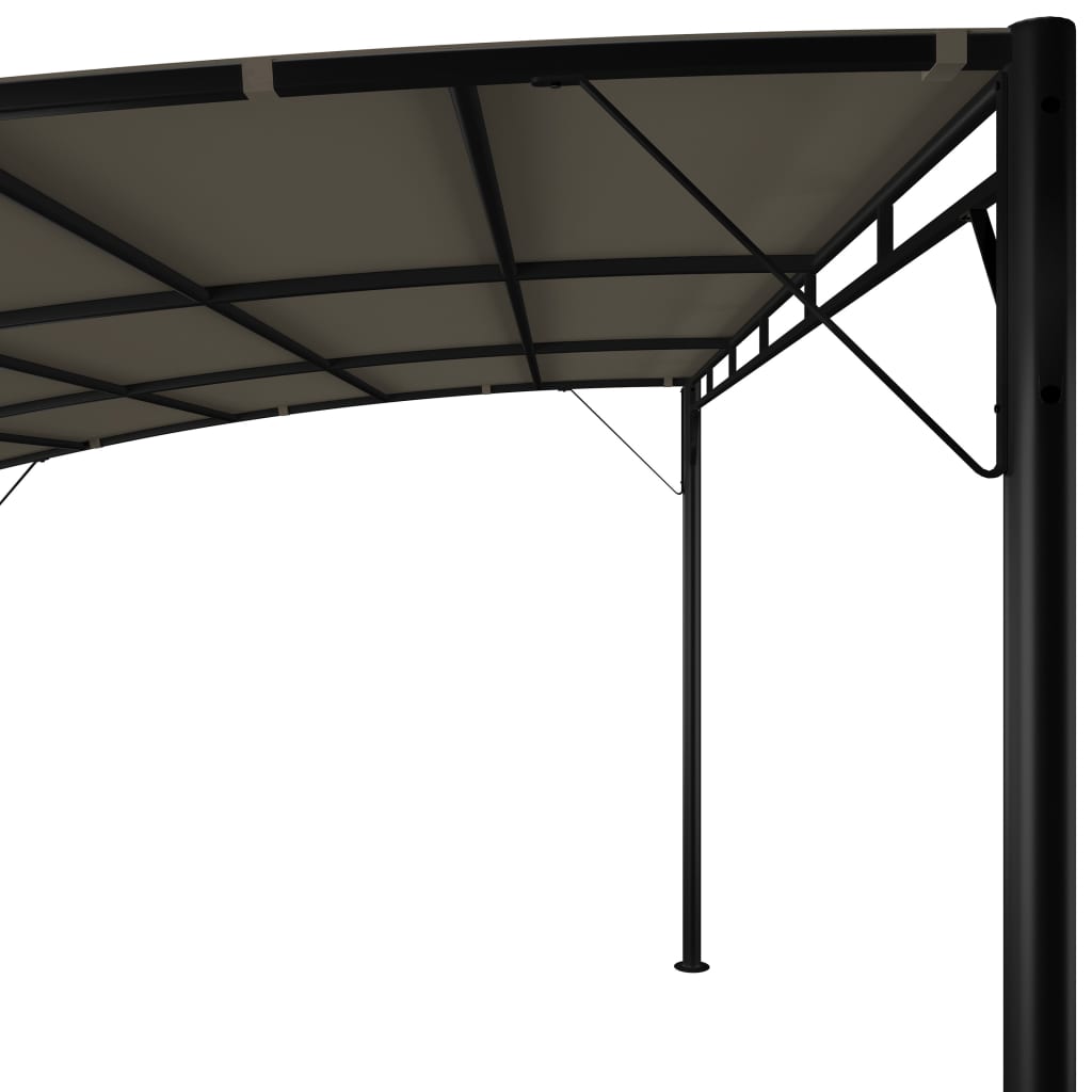 vidaXL Sunshade awnings 4 x 3 x 2.55 m Taupe