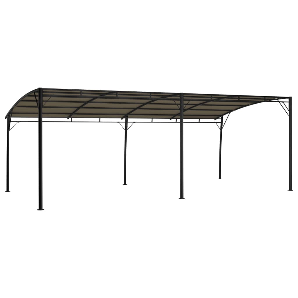 vidaXL Sunshade awnings 6 x 3 x 2.55 m Taupe
