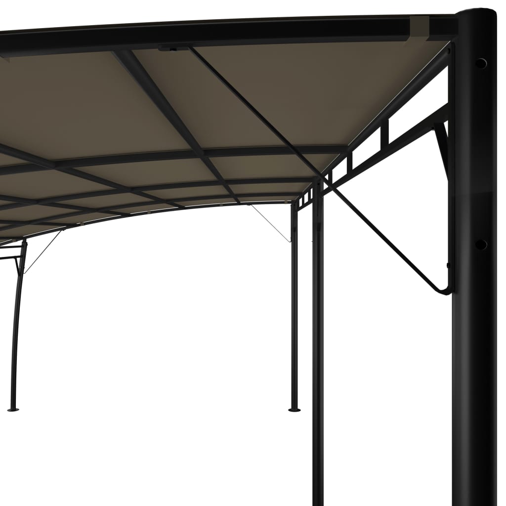 vidaXL Sunshade awnings 6 x 3 x 2.55 m Taupe