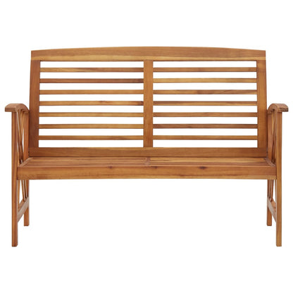 vidaXL Patio Bench | Durable | Garden Bench | Rectangular | Traditional - Brown
