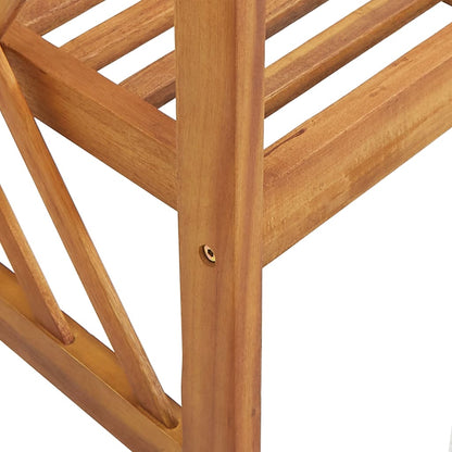 vidaXL Patio Bench | Durable | Garden Bench | Rectangular | Traditional - Brown