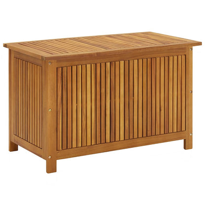 vidaXL Garden Storage Box 90x50x58 cm Solid Acacia Wood - Brown