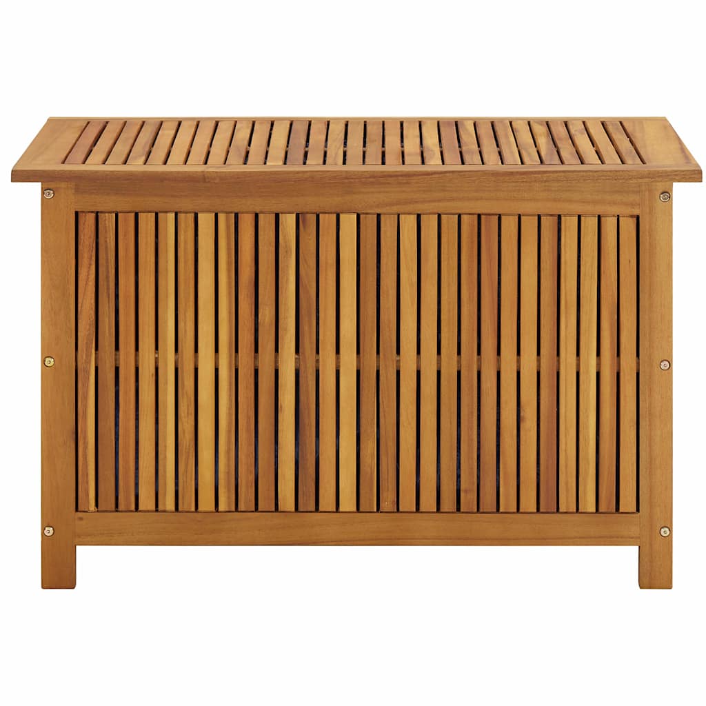 vidaXL Garden Storage Box 90x50x58 cm Solid Acacia Wood - Brown