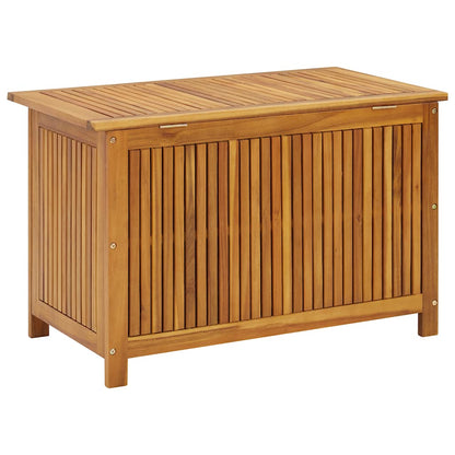 vidaXL Garden Storage Box 90x50x58 cm Solid Acacia Wood - Brown