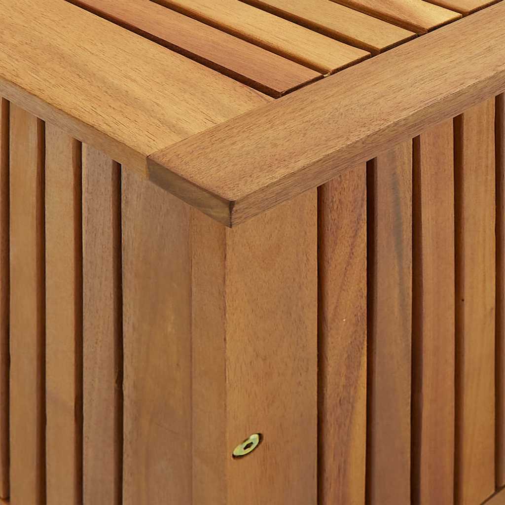 vidaXL Garden Storage Box 90x50x58 cm Solid Acacia Wood - Brown