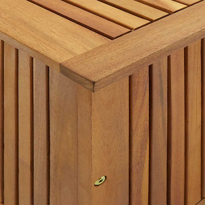 vidaXL Garden Storage Box 90x50x58 cm Solid Acacia Wood - Brown