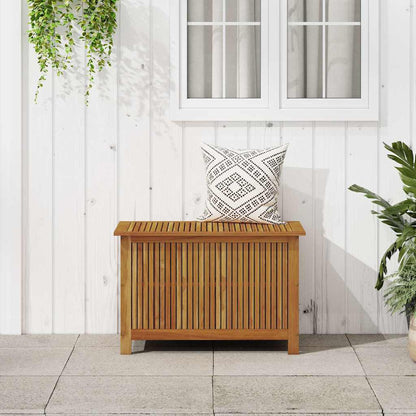 vidaXL Garden Storage Box 90x50x58 cm Solid Acacia Wood - Brown