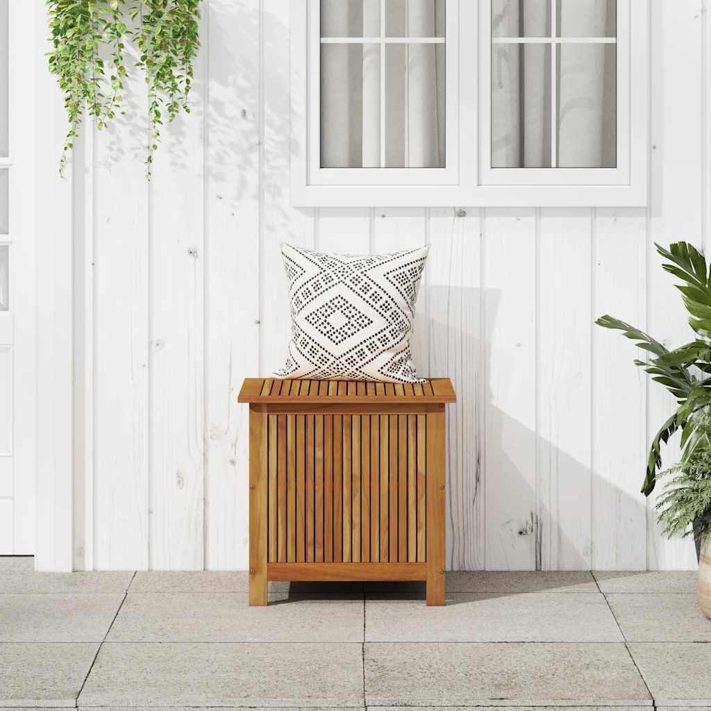 vidaXL Garden Storage Box 60x50x58 cm Solid Acacia Wood - Brown