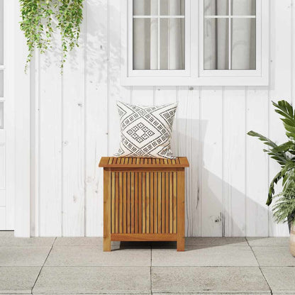 vidaXL Garden Storage Box 60x50x58 cm Solid Acacia Wood - Brown