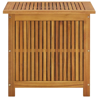 vidaXL Garden Storage Box 60x50x58 cm Solid Acacia Wood - Brown