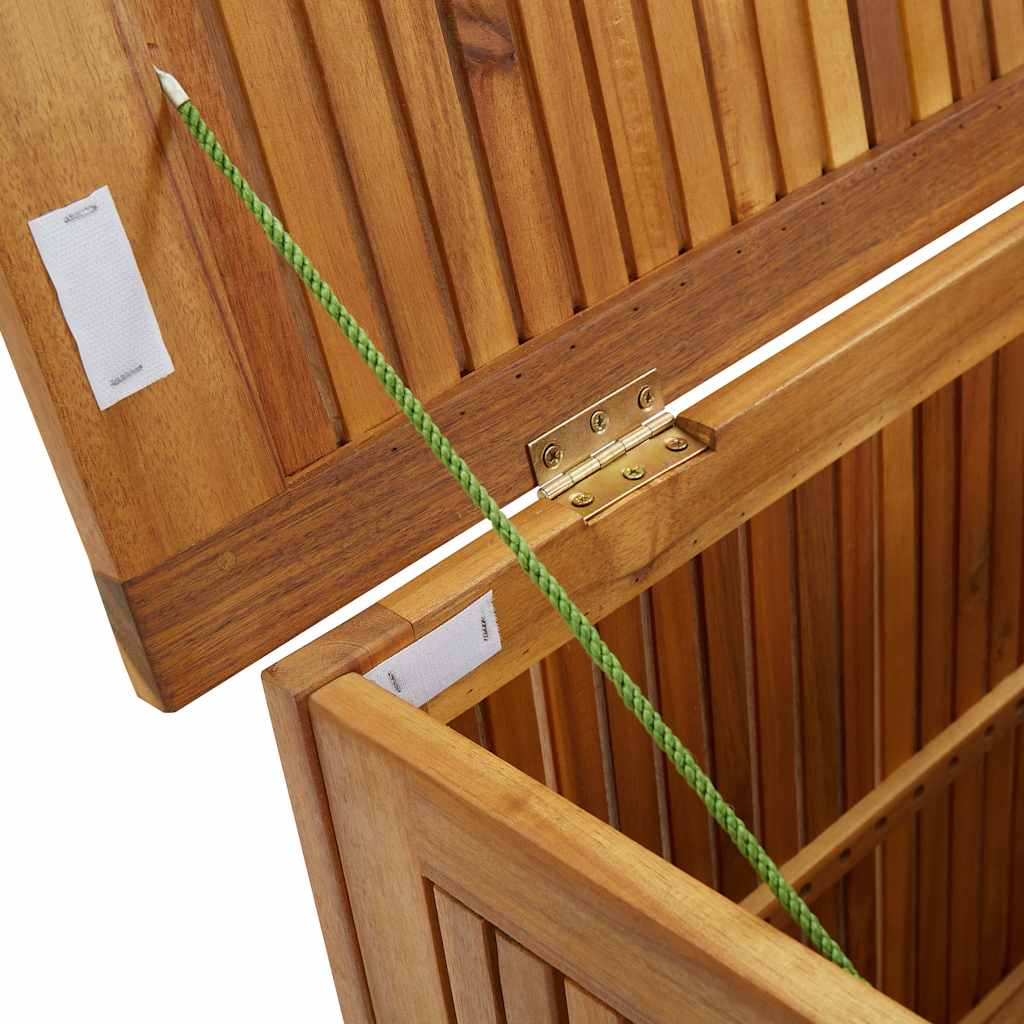 vidaXL Garden Storage Box 60x50x58 cm Solid Acacia Wood - Brown