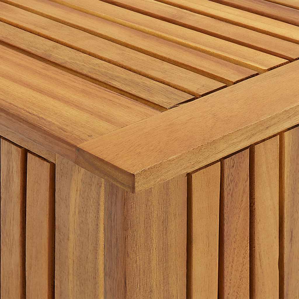 vidaXL Garden Storage Box 60x50x58 cm Solid Acacia Wood - Brown