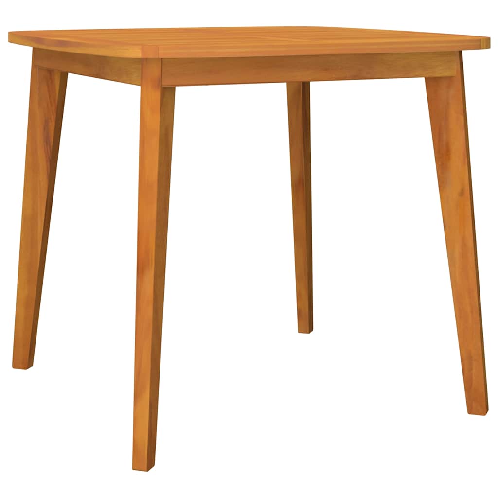 vidaXL Garden Table 85x85x75 cm Solid Wood Acacia - Brown