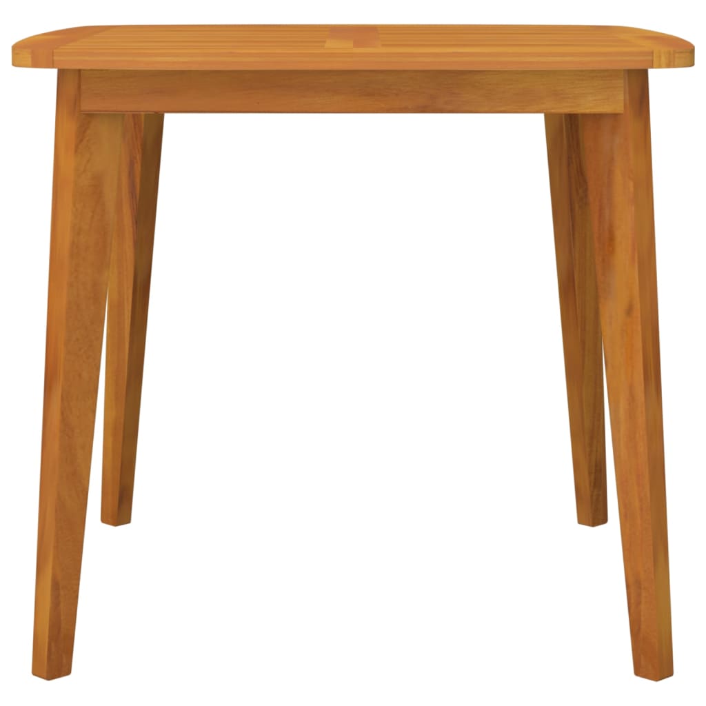 vidaXL Garden Table 85x85x75 cm Solid Wood Acacia - Brown