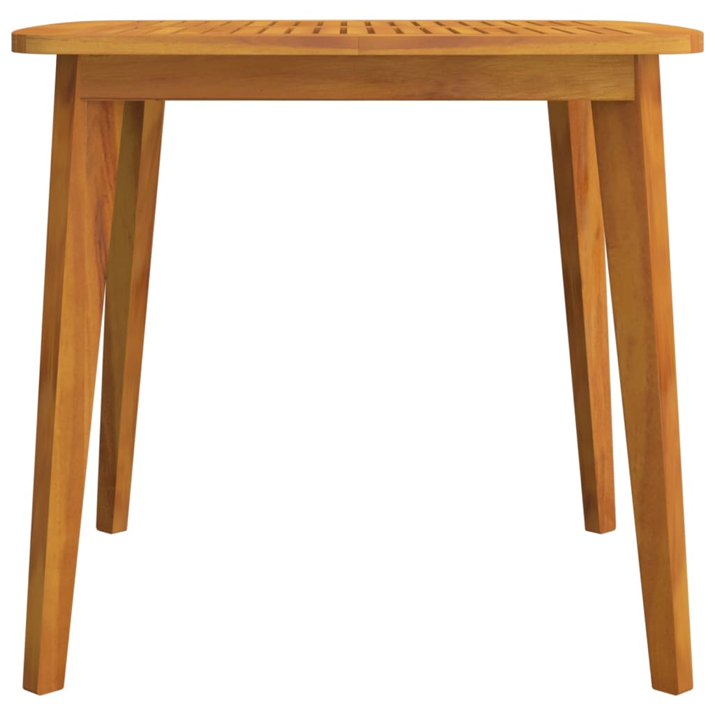 vidaXL Garden Table 85x85x75 cm Solid Wood Acacia - Brown