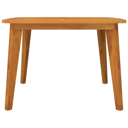 vidaXL Garden Table 110x110x75 cm Solid Wood Acacia - Brown