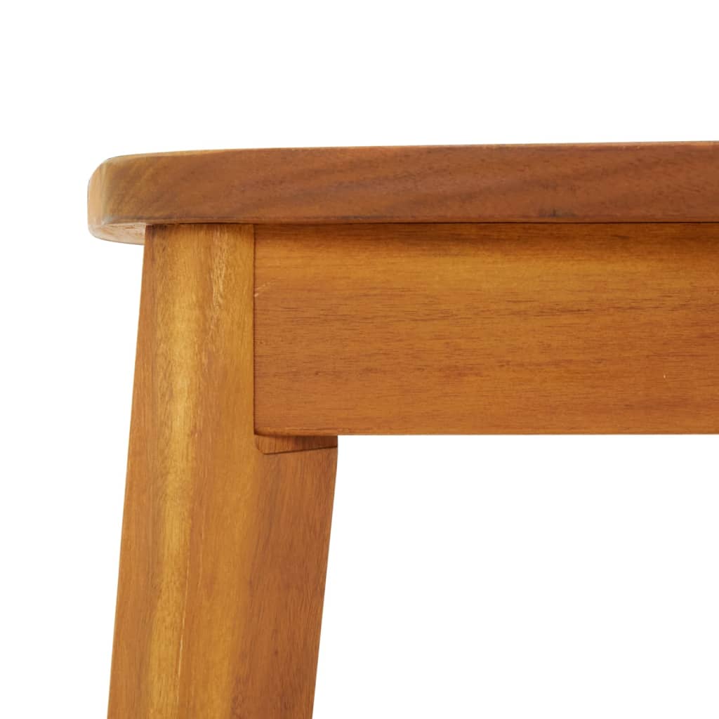 vidaXL Garden Table 200x100x75 cm Solid Wood Acacia - Brown